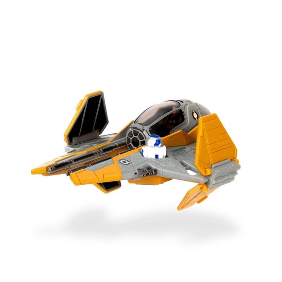 STAR WARS - Anakin Skywalker's Jedi Interceptor #0057 - Micro Galaxy Squadron Se - Picture 4 of 6